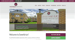 Desktop Screenshot of liveatsweetbriar.com